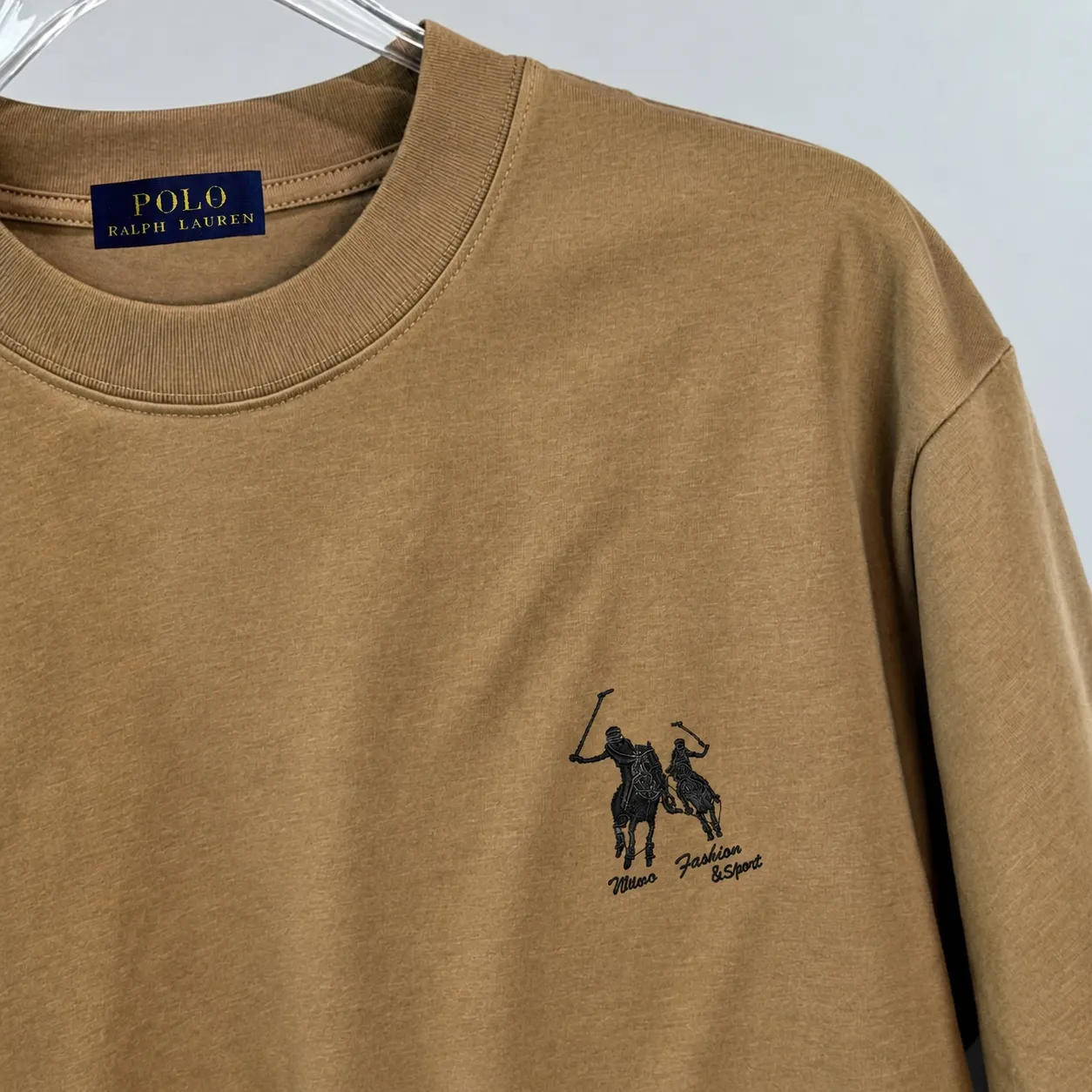 Ralph*Lauren* Hot Sale · g 《 》 tee ， Same Style ， : Black White Coffee Brown Size：S（90-130 ） M（125-150 ） L（135-165 ） XL（160-190 ） XXL（185 ）
